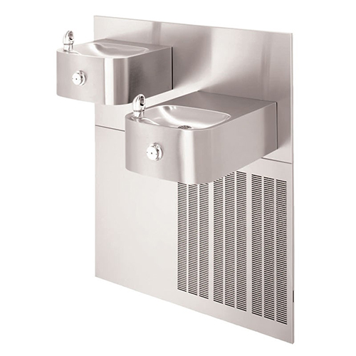 CAD Drawings BIM Models Haws Corporation Model H1119.8: Wall Mounted Electric Drinking Fountain